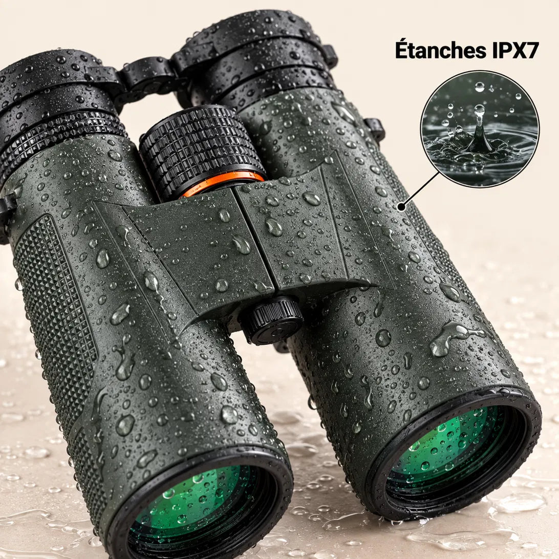 Jumelles 12x42 étanches – Pack Randonnée complet